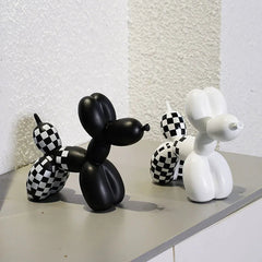 ChicPaw - Klassiek Geruit Ballon Hondenornament