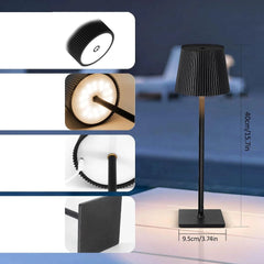 Lumino - Draadloze Touch LED Bureaulamp