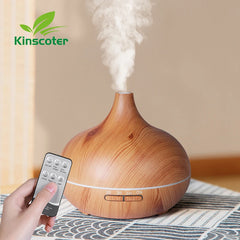 Mistura – 500ml Aroma Diffuser met Houtlook en Sfeerverlichting