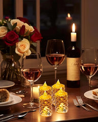 Luminara - Kristallen LED Vlamloze Kaarsen