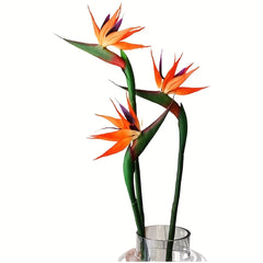 Paradijsbloem - Kunstmatige Strelitzia Vogel van het Paradijs Bloemen (Set van 3)