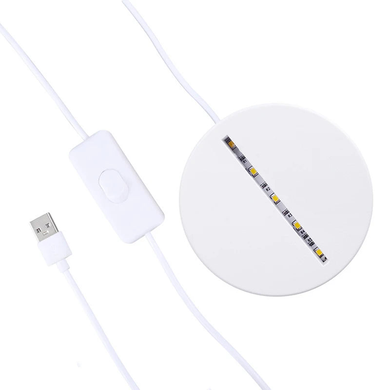 LumiGlow - 3D Acryl LED Lampenhouder