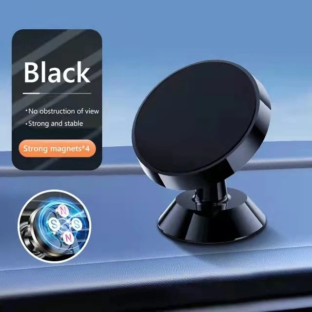 MagLock – 360° Draaibare Magnetische Telefoonhouder voor in de Auto
