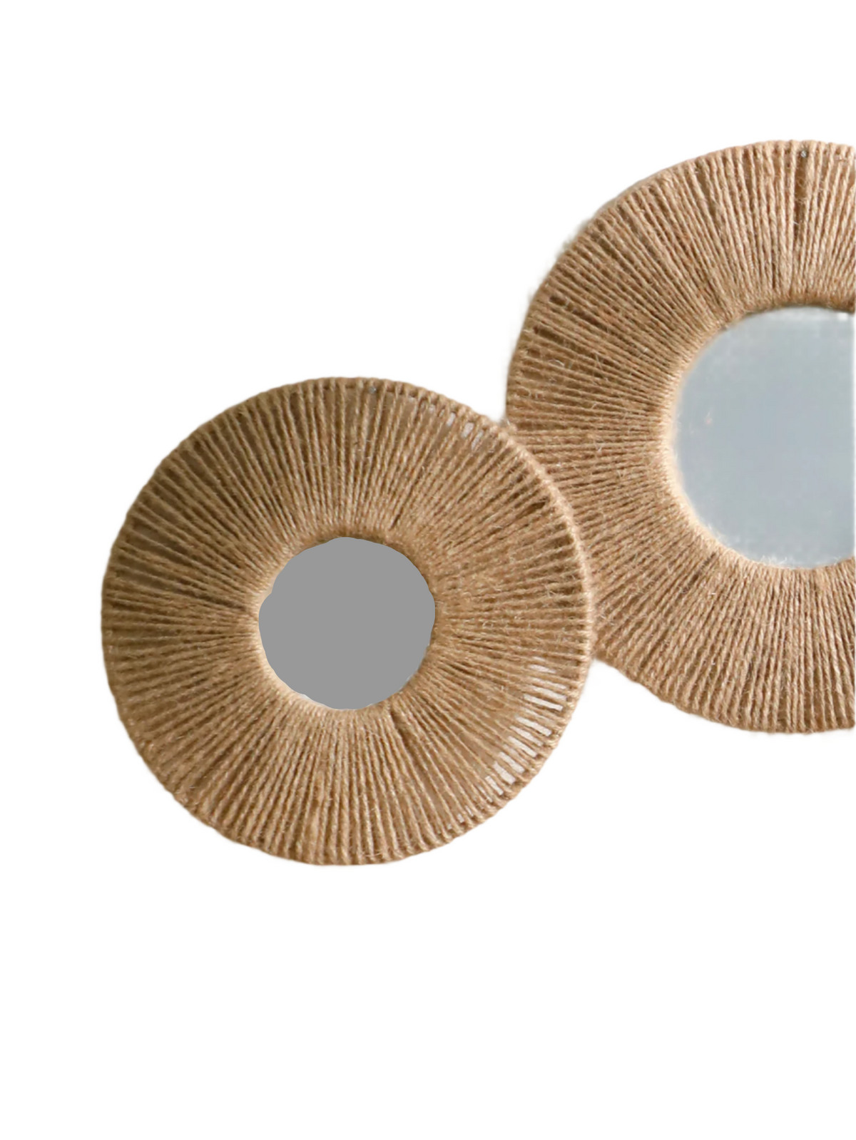 BohoCharm - Ronde Wandspiegel voor een Uniek Interieur