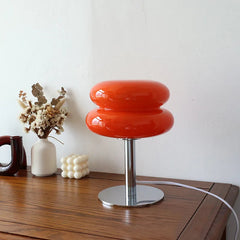 Lumière - Elegant Macaron Glazen Nachtkastje