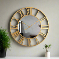 Tijdlicht - Luxe Wandklok met Klassiek Ontwerp