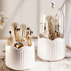 Twirl360 - Roterende Make-up Borstelhouder met Deksel
