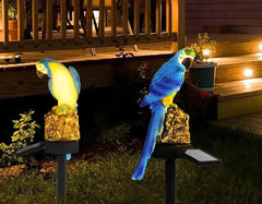 ZonVogel - Solar Papegaai Tuinlamp voor Buiten Decoratie