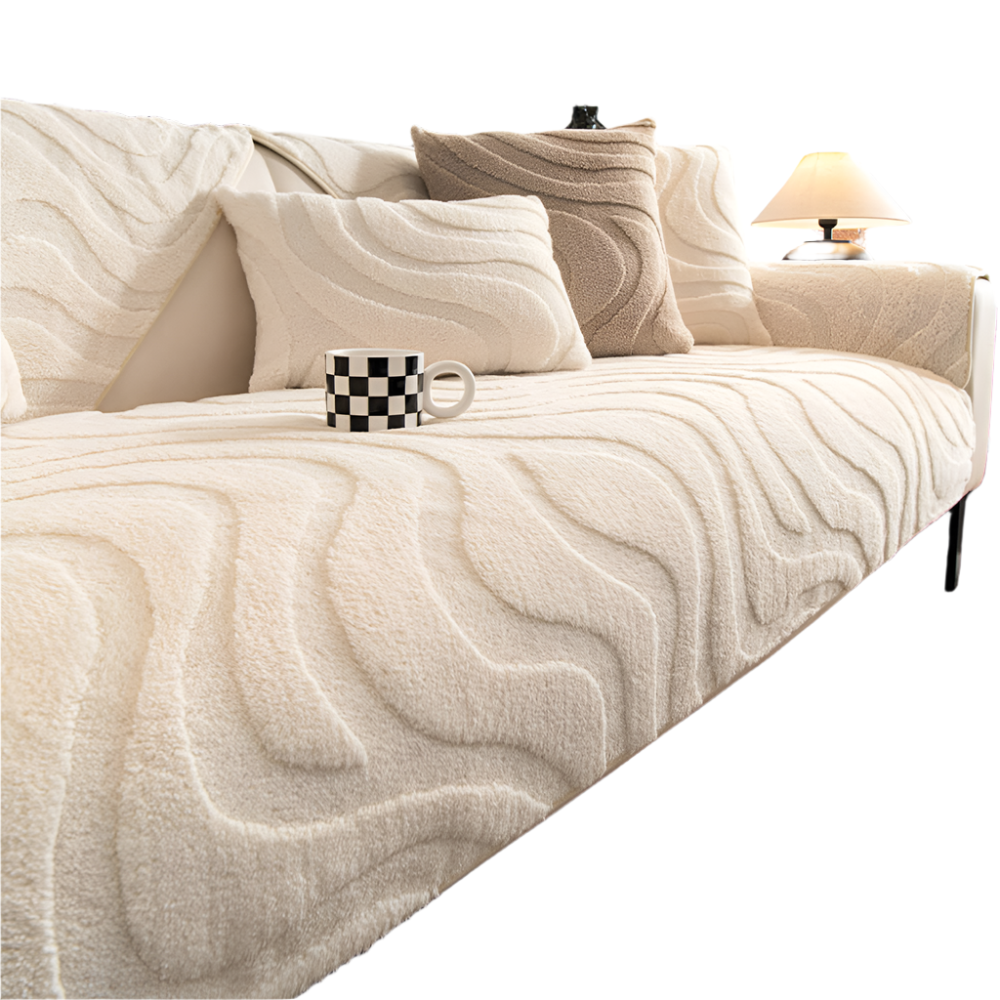 SoftGuard - Pluche Jacquard Sofa Protector