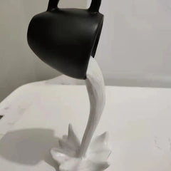 FloatMok - 3D Resin Koffie Decoratie