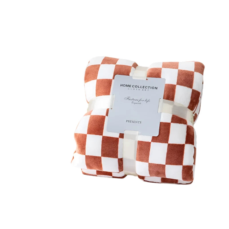SnuggleWrap - Retro Vloerbedekking Plaid Flanellen Deken