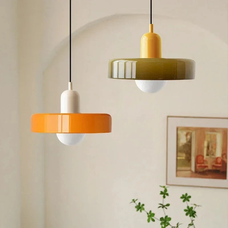 Bauhaus Hanglamp – Gekleurd Glas Stijlvol Design - Nederland Bauhaus Hanglamp – Gekleurd Glas Stijlvol Design - Nederland