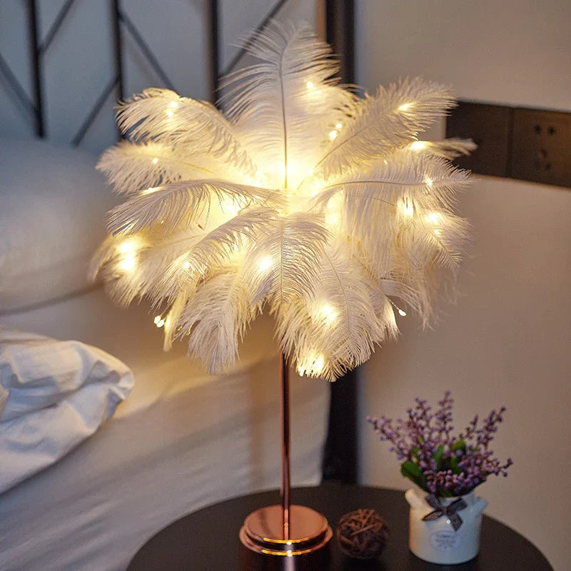 Lustre - FeatherGlow LED Tafellamp
