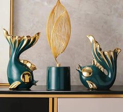 Ceramica - Abstracte Kunststandbeelden voor Moderne Huizen