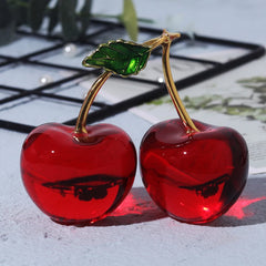 CherryGlow - Kristallen Kers Ornament