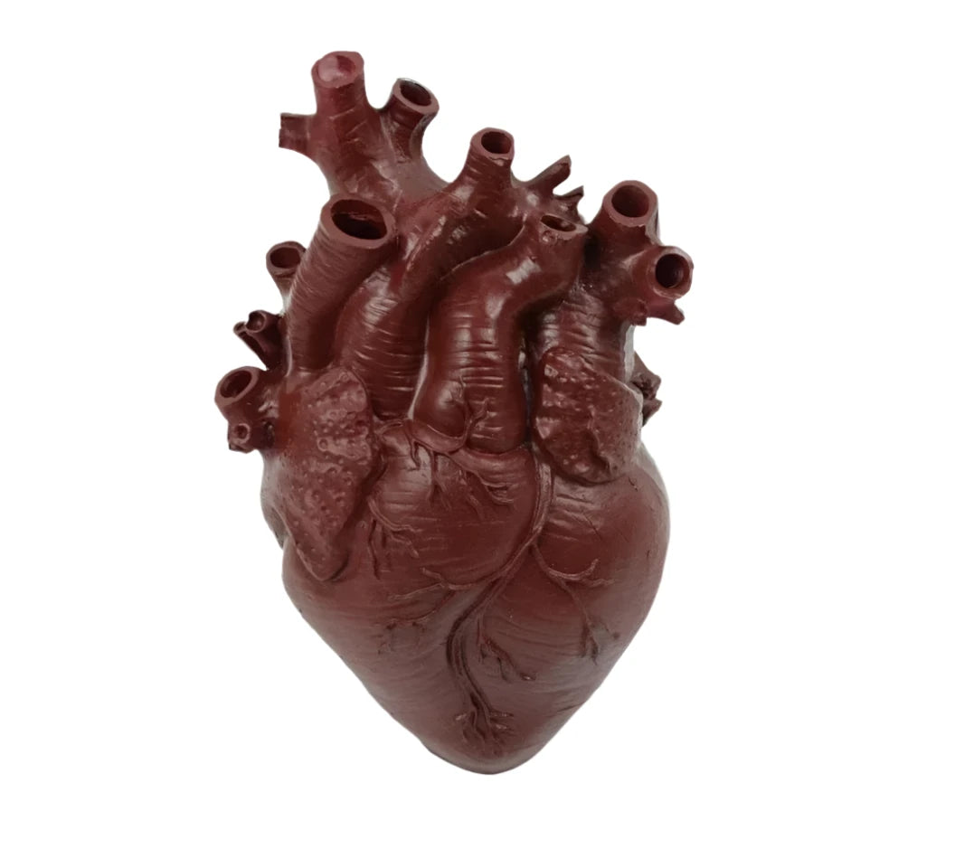 Loveform - Hartvormige Resin Vaas, Persoonlijke Touch voor Je Interieur