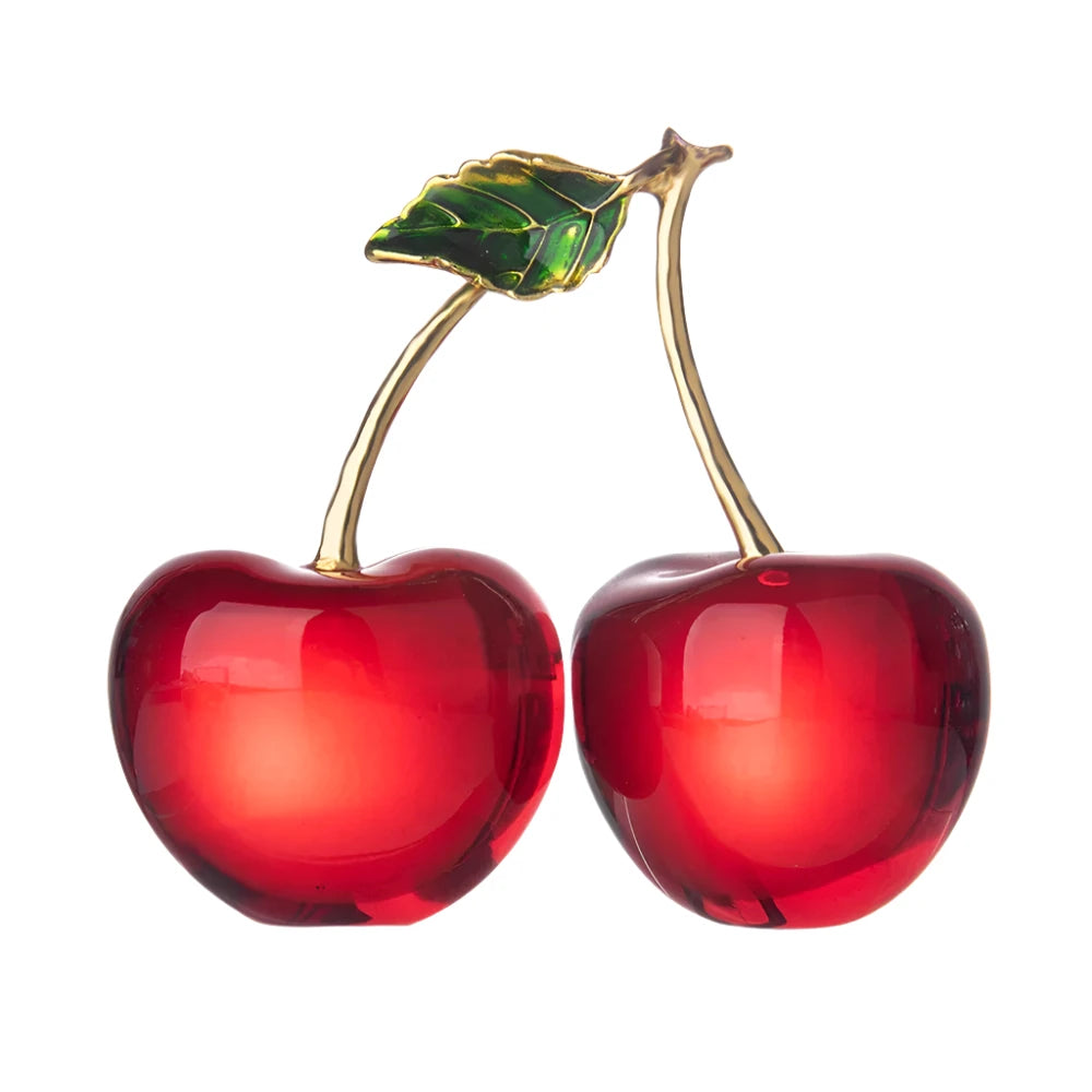CherryGlow - Kristallen Kers Ornament