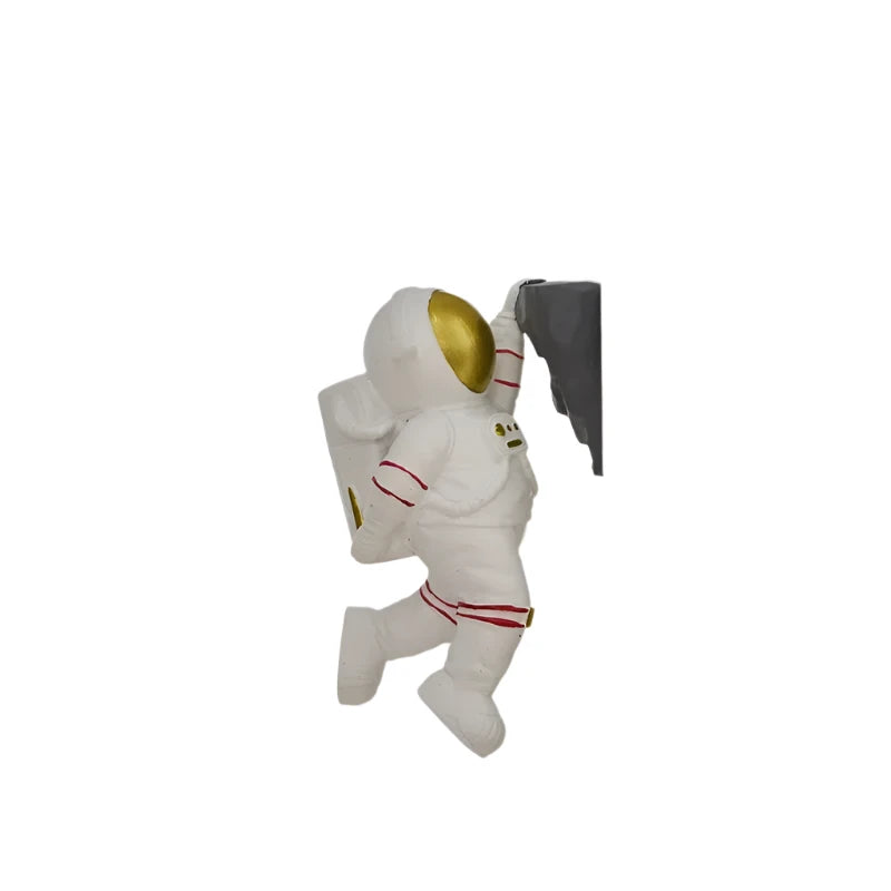 CosmoCharm - Moderne Astronaut Hars Wanddecoratie