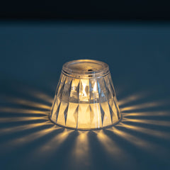 CrystalAura - Kristallen Tafellamp met Reflecterende Glans