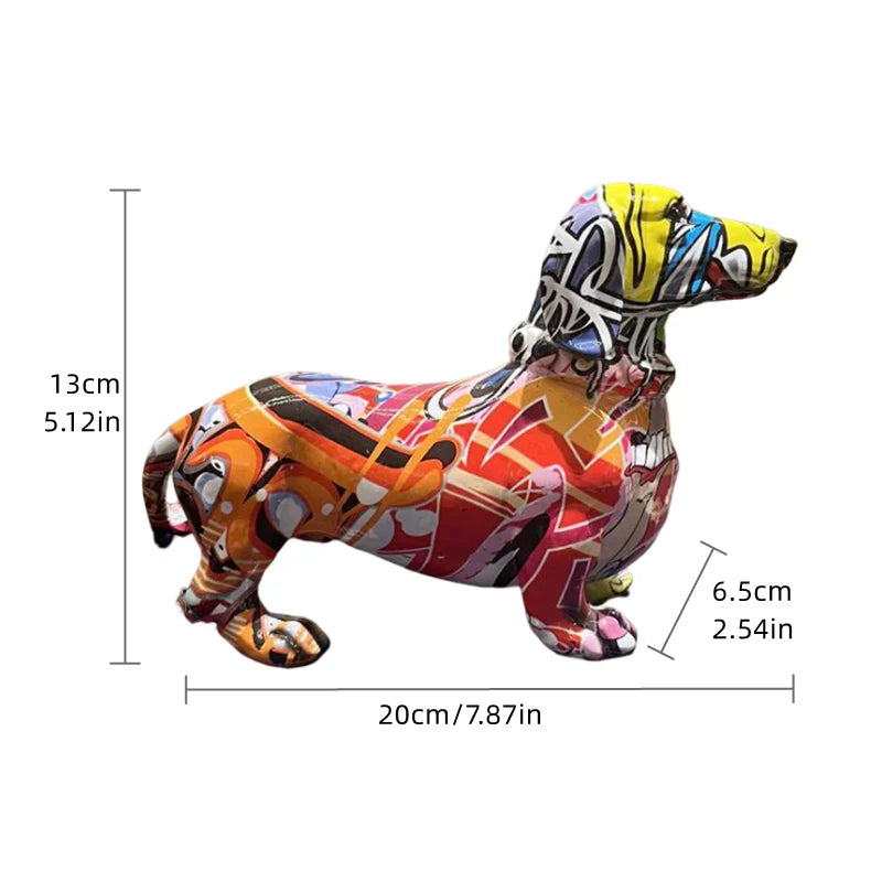 Waggy Art - Dachshund Street Style Decor