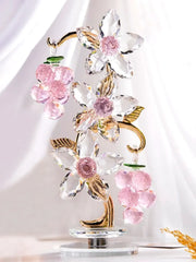 CrystalBloom - Eeuwige Kristallen Roos Ornament