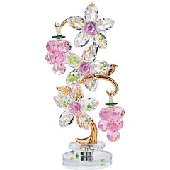 CrystalBloom - Eeuwige Kristallen Roos Ornament