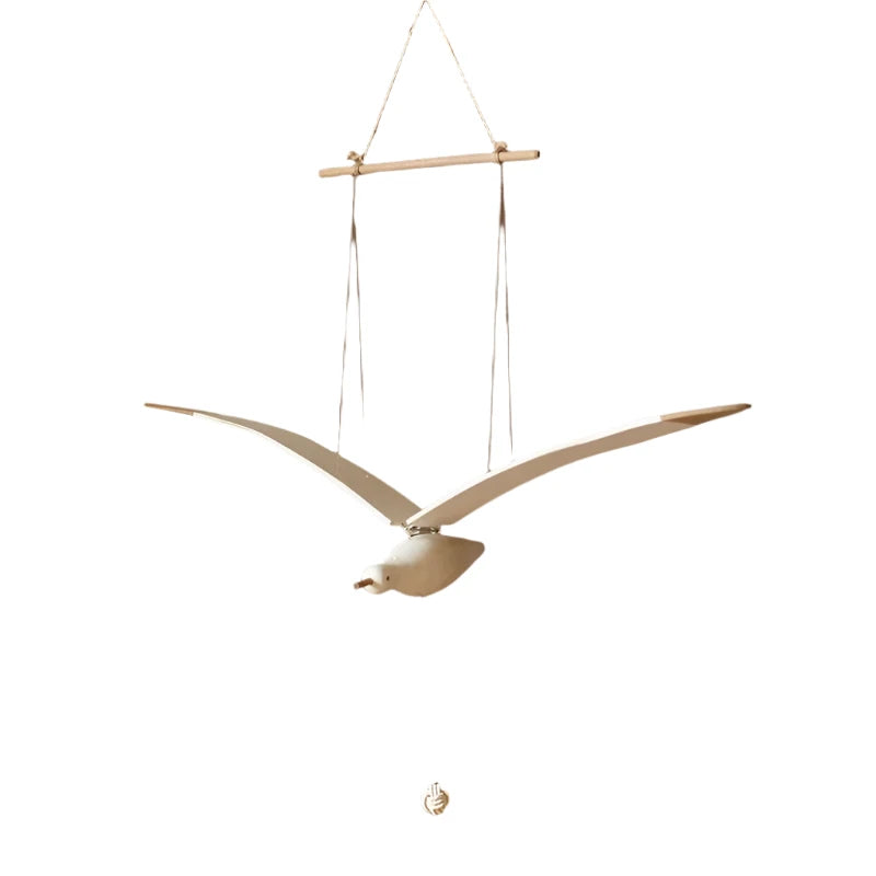 DriftBird - Houten Decoratieve Meeuw