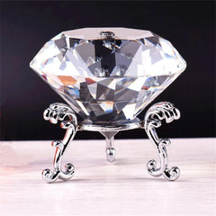 Luminare - Metallic Kristallen Bol Basis, Moderne Bureau Decoratie