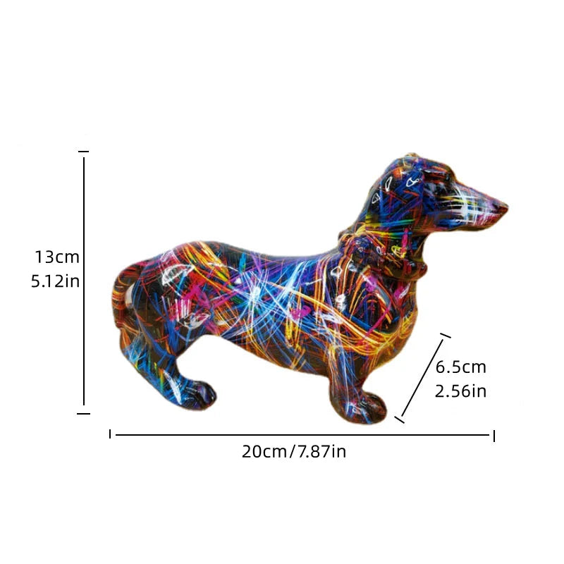 Waggy Art - Dachshund Street Style Decor