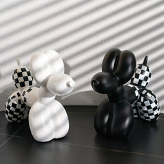 ChicPaw - Klassiek Geruit Ballon Hondenornament