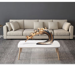 Equestra - Majestueuze Galloperend Paard Beeld van Hoogwaardige Hars