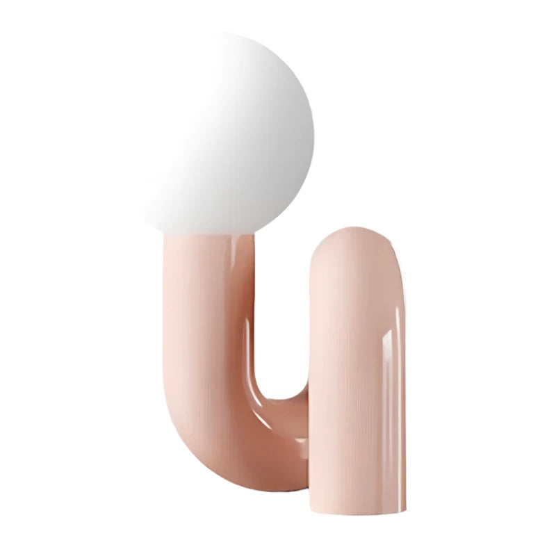 LumiGlow - Resin en Glas Bureaulamp