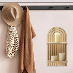 Merknaam: Woodsy Arch - Houten Muurbeugel