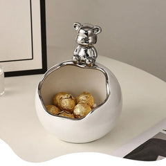 ChicBear - Creatief Keramisch Opbergornament