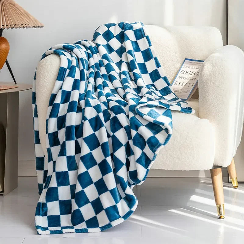 SnuggleWrap - Retro Vloerbedekking Plaid Flanellen Deken