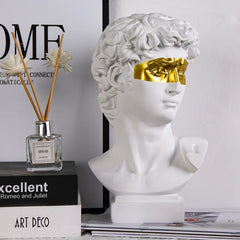 Veroza - David Hoofd Resin Standbeeld