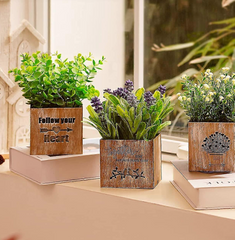 GlowPlants - Set van Unieke Kunstplanten met LED Verlichting