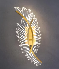 Lustre - Antiek Messing LED Wandlamp