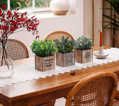 GlowPlants - Set van Unieke Kunstplanten met LED Verlichting