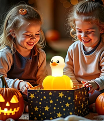 Pumpkin Glow - Schattige Nachtlamp Duck