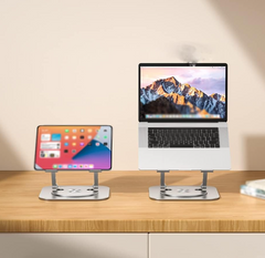 FlexiStand- 360° Draaibare Aluminium Laptop Houder