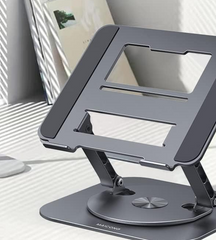 FlexiStand- 360° Draaibare Aluminium Laptop Houder