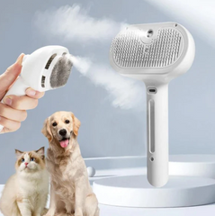 PawMist – Vernevelende Massageborstel voor Huisdieren