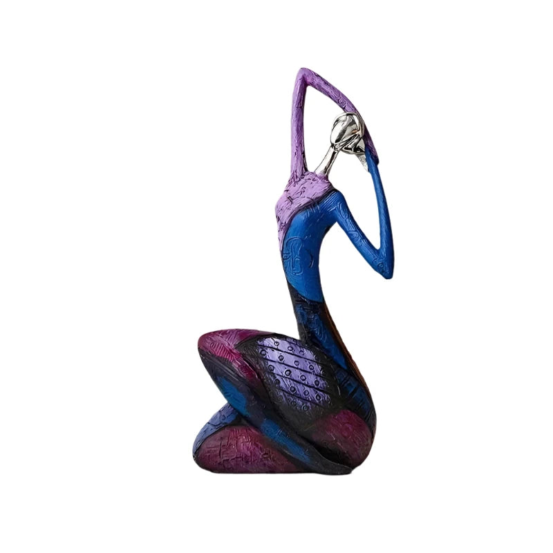 VivaForm - Abstracte Vrouwelijke Sculptuur voor Woondecoratie