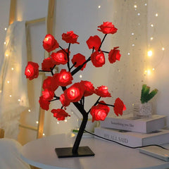 BloomLite - LED Rozenboom Sfeerlamp voor Romantische Decoratie