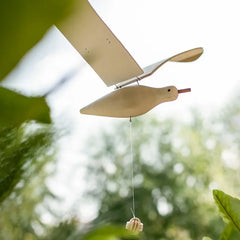 DriftBird - Houten Decoratieve Meeuw