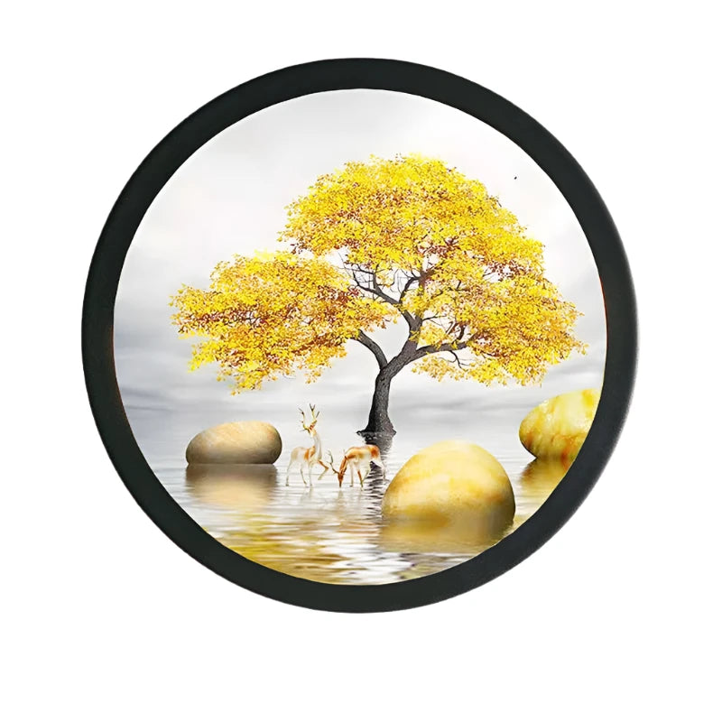 TriGlow - Moderne LED Wandlamp met Instelbare Lichtkleuren