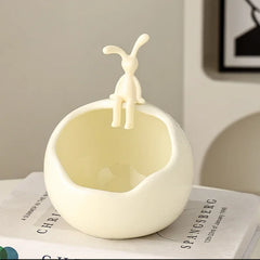 ChicBear - Creatief Keramisch Opbergornament