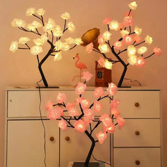 BloomLite - LED Rozenboom Sfeerlamp voor Romantische Decoratie