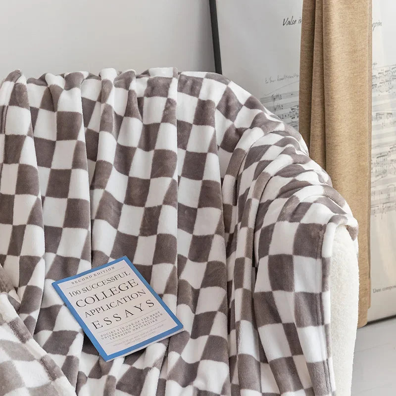 SnuggleWrap - Retro Vloerbedekking Plaid Flanellen Deken